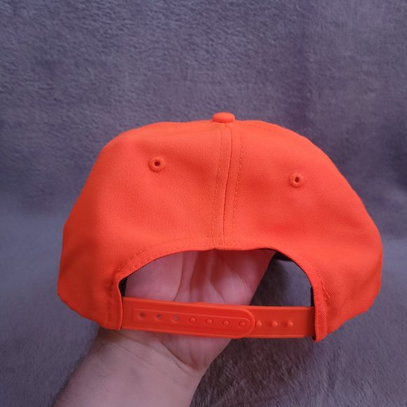Field & Stream 1871 Men's Adjustable Orange Hunting Cap Outdoors Subtle Logo - Picture 5 of 8